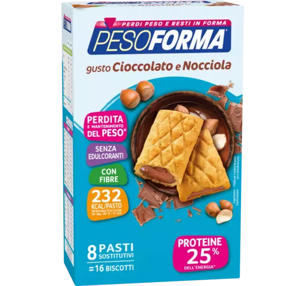 BISCOTTO GUSTO CIOCCOLATO E NOCCIOLA